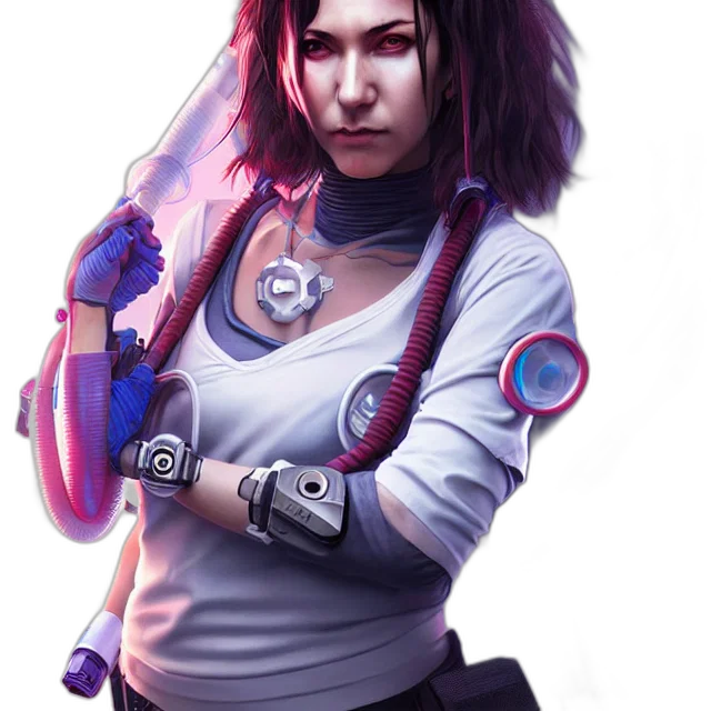 staff, weapon, cyberpunk, concept art transparent PNG cut-out