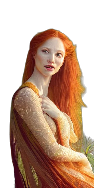 dragon, dress, face, crown transparent PNG cut-out