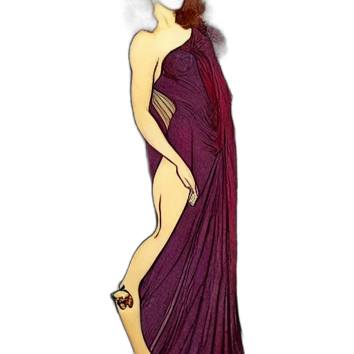 dress, staff, concept art, cartoon transparent PNG cut-out