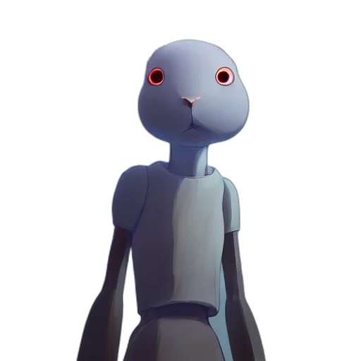 robot, creature, staff, animal transparent PNG cut-out