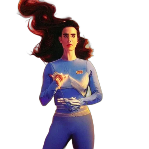 hair, staff, concept art, comic book art transparent PNG cut-out