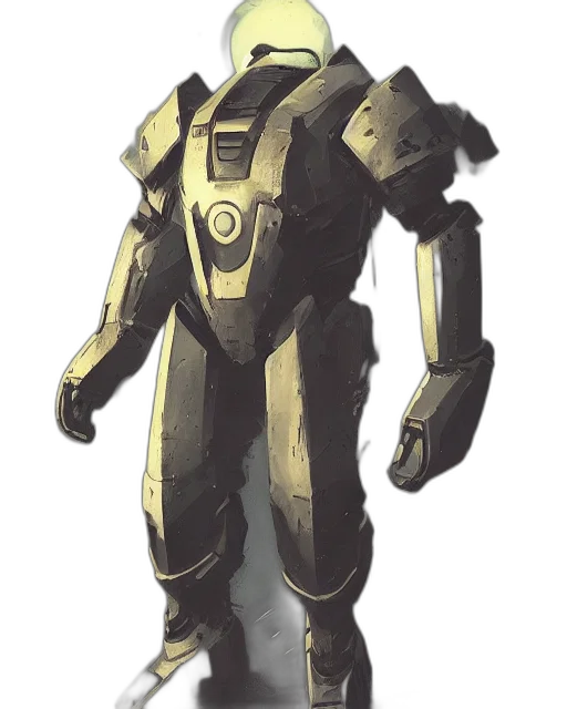 robot, weapon, concept art, 3d render transparent PNG cut-out