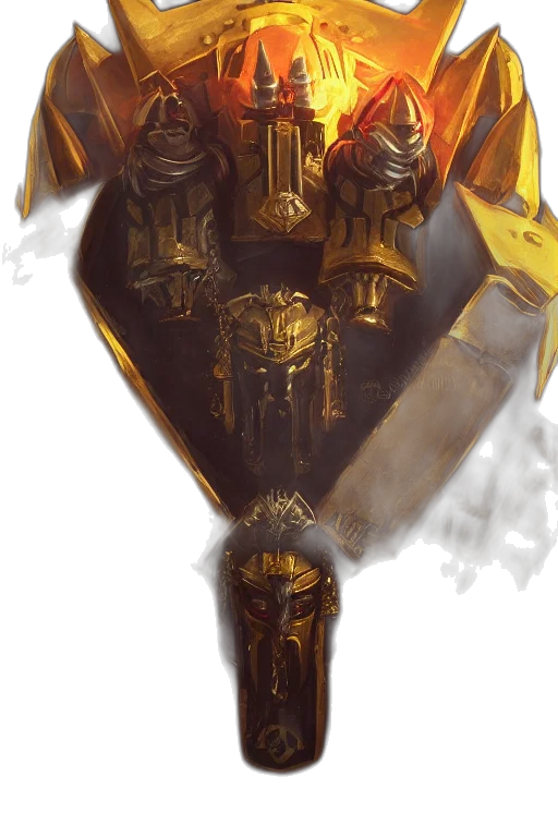crown, sword, robot, mask transparent PNG cut-out