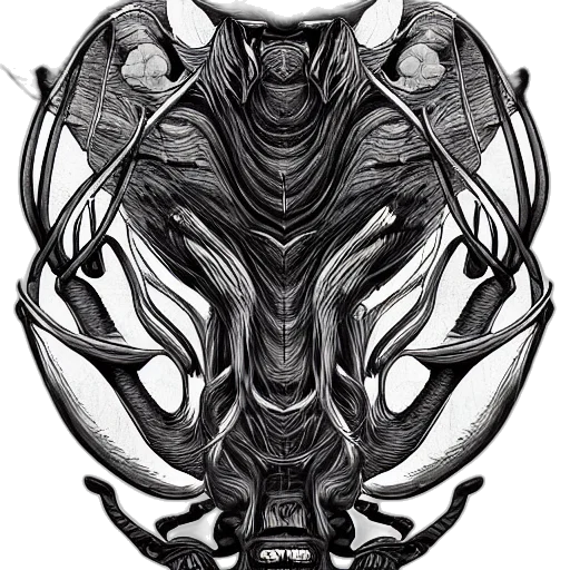 dragon, mask, creature, animal transparent PNG cut-out