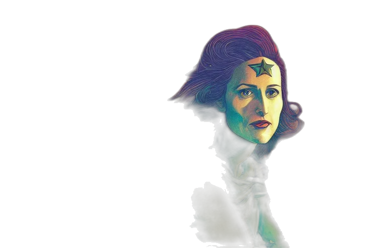 crown, face, comic book art, concept art transparent PNG cut-out
