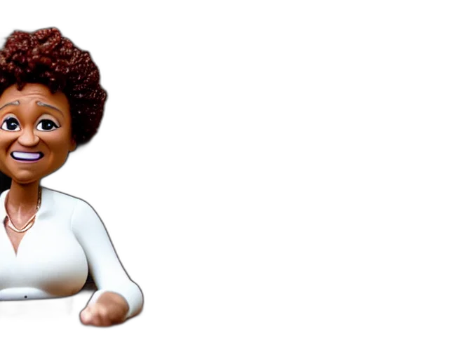 3d render, wanda, sykes, figurine transparent PNG cut-out