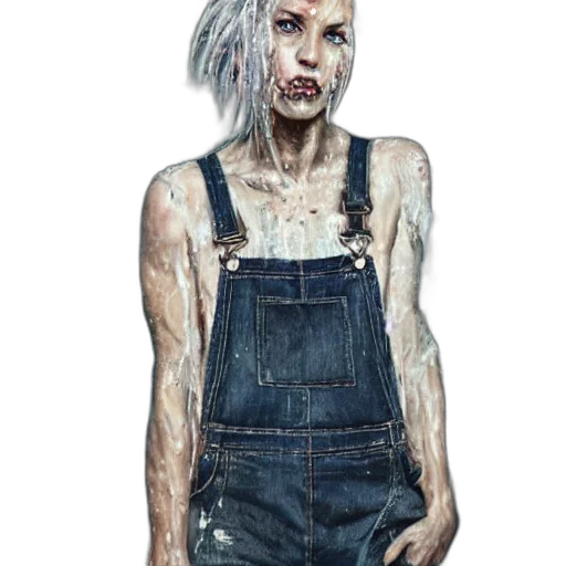 dress, photorealistic, concept art, cyberpunk transparent PNG cut-out