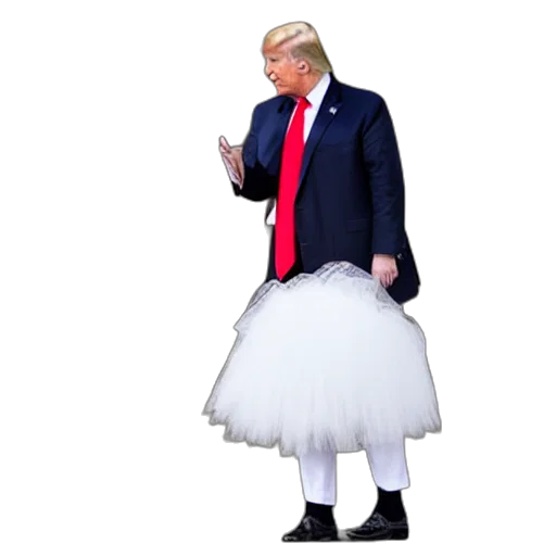 dress, creature, animal, hat transparent PNG cut-out