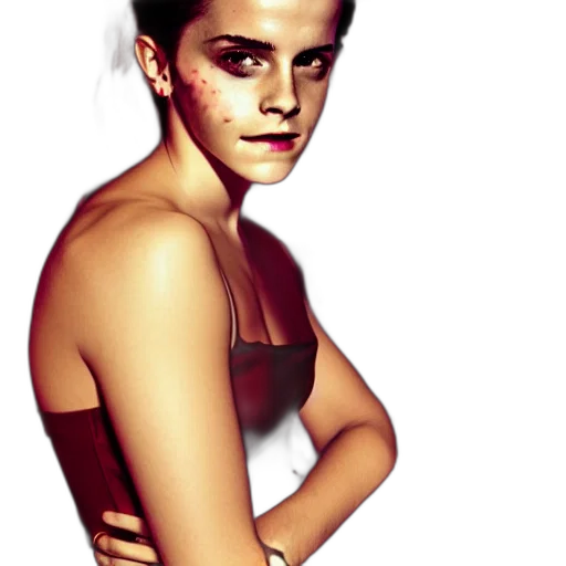 face, photorealistic, concept art, pixel art transparent PNG cut-out