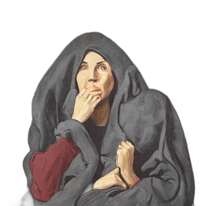 jacket, face, dress, mask transparent PNG cut-out