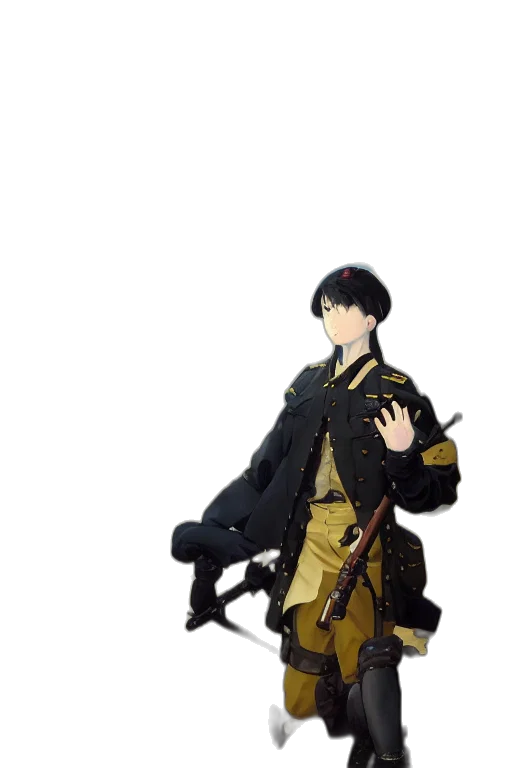 weapon, staff, jacket, sword transparent PNG cut-out