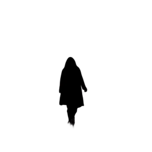 dress, face, creature, jacket transparent PNG cut-out