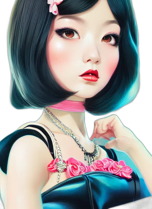face, dress, jewelry, mask transparent PNG cut-out