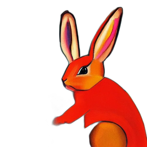 animal, creature, staff, 3d render transparent PNG cut-out