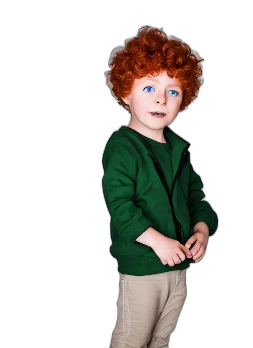 jacket, staff, creature, 3d render transparent PNG cut-out