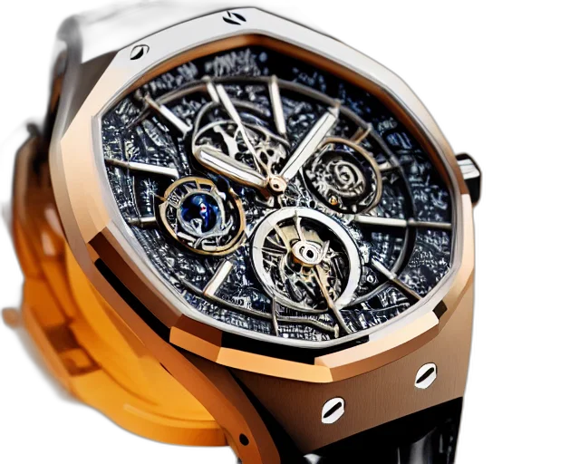 jewelry, retro, futuristic, audemars transparent PNG cut-out