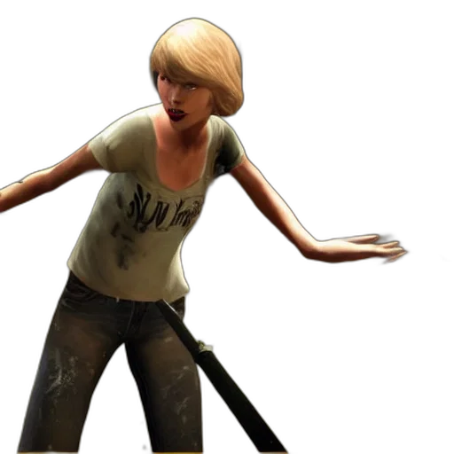 hair, staff, weapon, creature transparent PNG cut-out