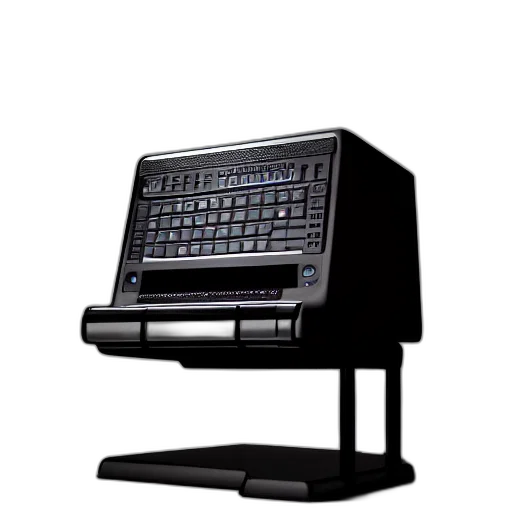 furniture, staff, 3d render, pixel art transparent PNG cut-out