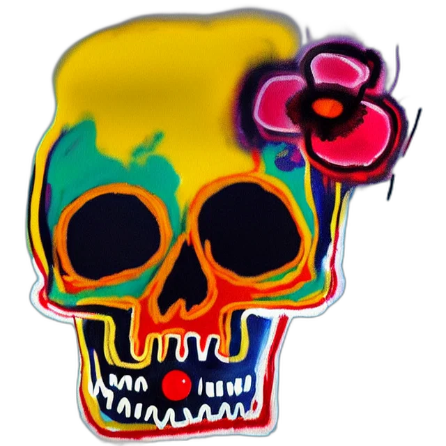 flower, mask, face, crown transparent PNG cut-out