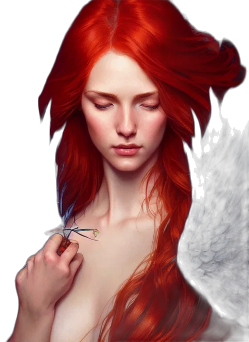 jewelry, face, dragon, dress transparent PNG cut-out