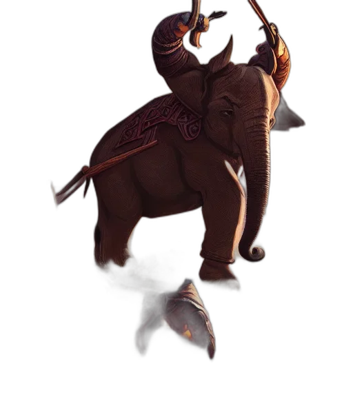 animal, staff, dragon, creature transparent PNG cut-out