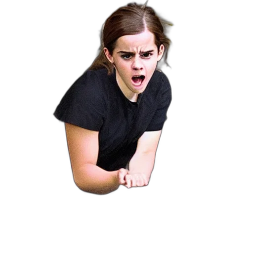 staff, face, emma, watson transparent PNG cut-out