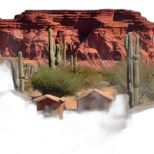 building, photorealistic, 3d render, concept art transparent PNG cut-out