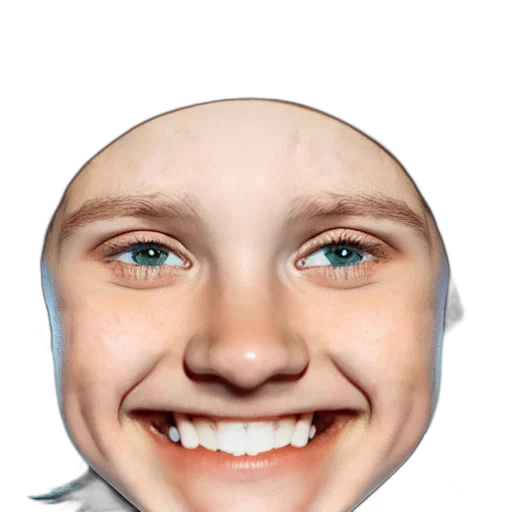 face, mask, hat, creature transparent PNG cut-out