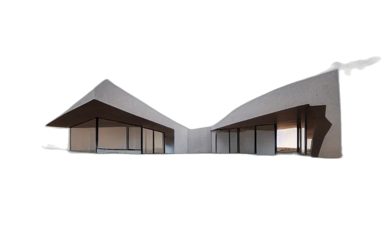 building, 3d render, photorealistic, concept art transparent PNG cut-out
