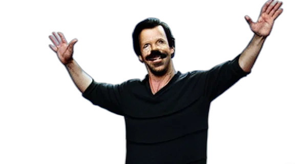 staff, photorealistic, cartoon, ted transparent PNG cut-out