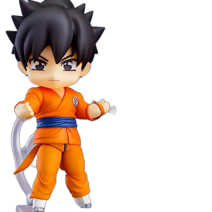 3d render, concept art, anime, nendoroid transparent PNG cut-out