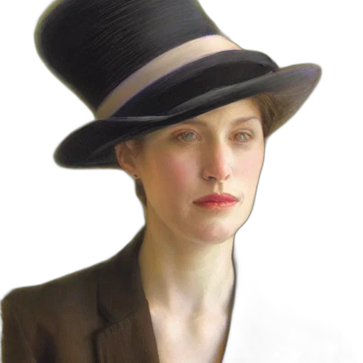 hat, face, staff, jewelry transparent PNG cut-out