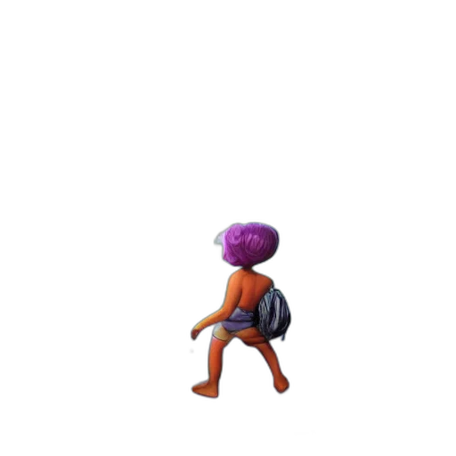 creature, robot, hair, hat transparent PNG cut-out