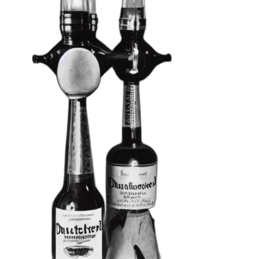 bottle, staff, weapon, crown transparent PNG cut-out