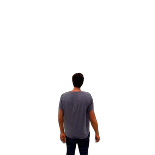 robot, jacket, face, staff transparent PNG cut-out