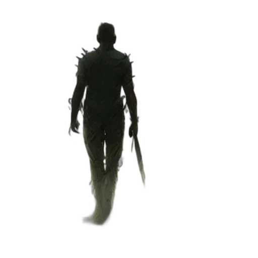 sword, staff, weapon, creature transparent PNG cut-out