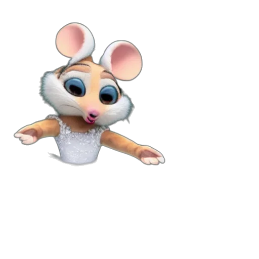 animal, creature, staff, 3d render transparent PNG cut-out