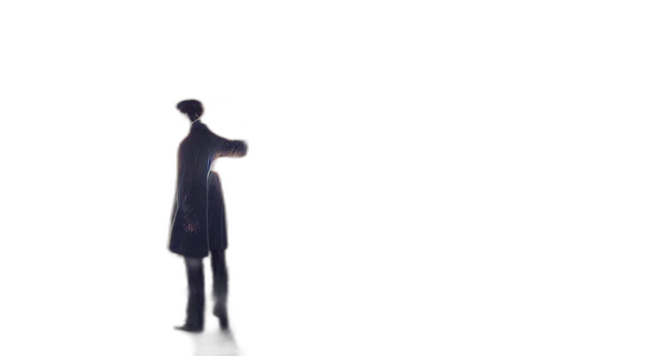 staff, umbrella, jacket, dress transparent PNG cut-out