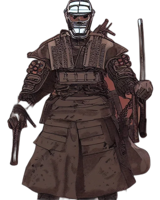 robot, staff, concept art, fantasy art transparent PNG cut-out