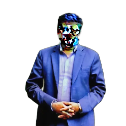 robot, mask, face, staff transparent PNG cut-out