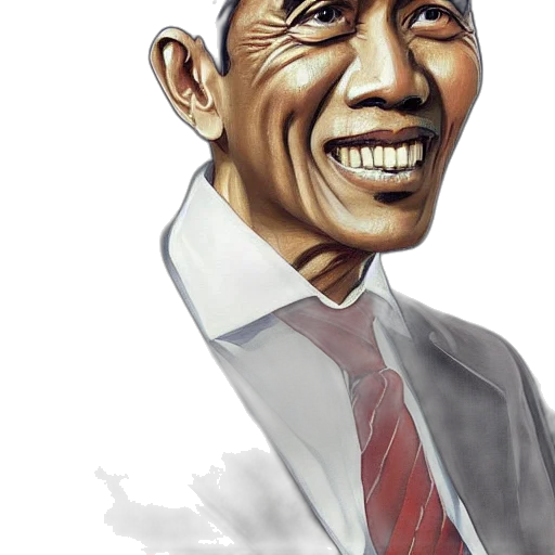 face, staff, photorealistic, comic book art transparent PNG cut-out