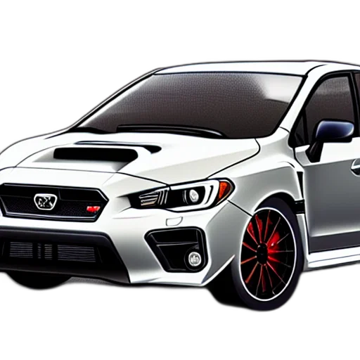 car, 3d render, photorealistic, concept art transparent PNG cut-out
