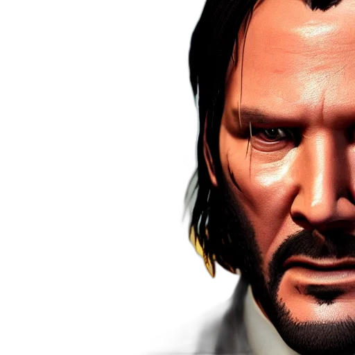 face, 3d render, photorealistic, concept art transparent PNG cut-out