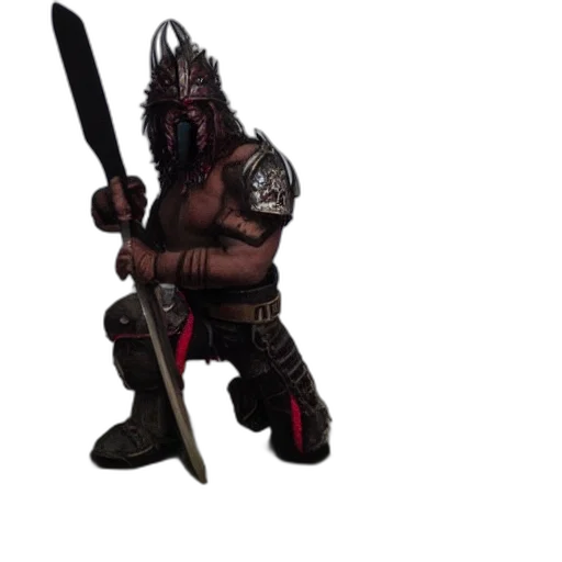 sword, weapon, mask, creature transparent PNG cut-out