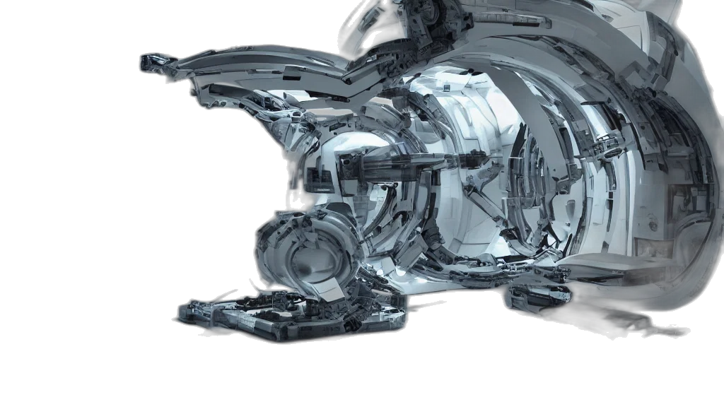 robot, weapon, car, dragon transparent PNG cut-out