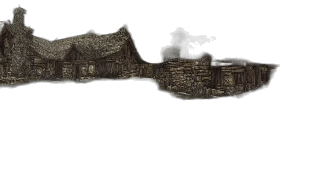 building, weapon, dragon, sword transparent PNG cut-out