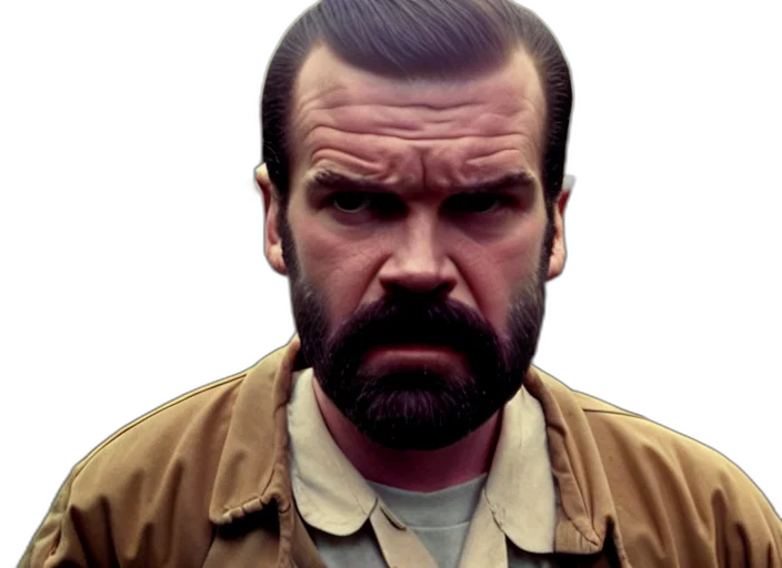 face, jacket, photorealistic, concept art transparent PNG cut-out