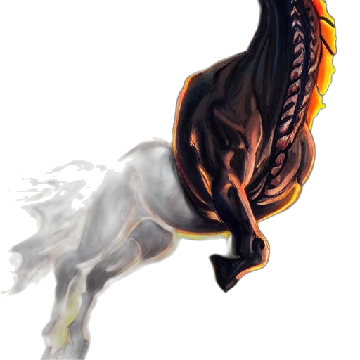 dragon, animal, staff, creature transparent PNG cut-out