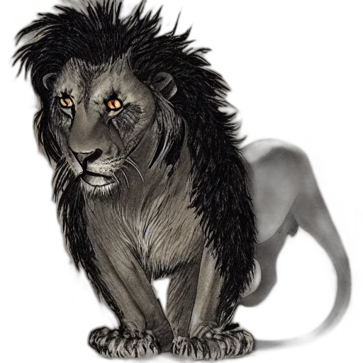 animal, crown, creature, staff transparent PNG cut-out