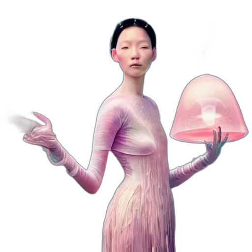 dress, jewelry, mask, robot transparent PNG cut-out